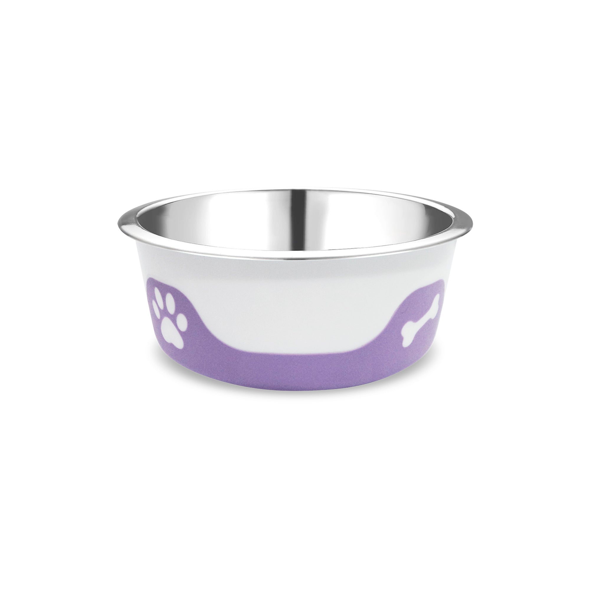 Thermocool Insulated Pet Bowls, No-Skid Base (Light Purple) Secondary image