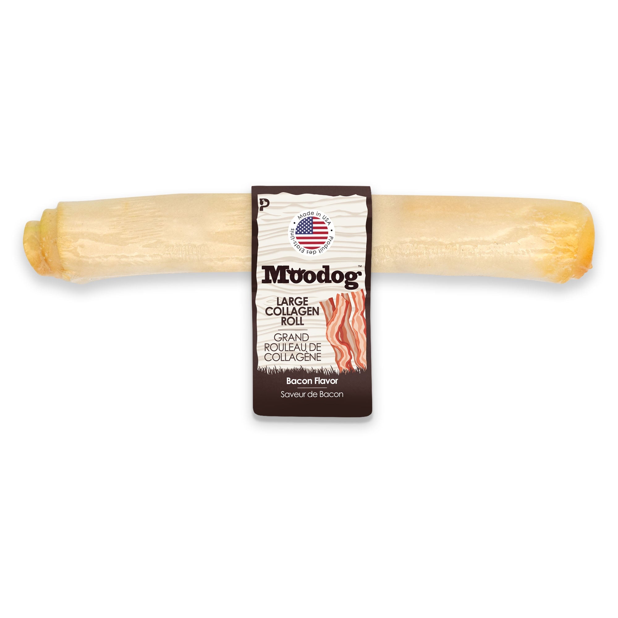 Moodog Beef Corium Collagen Roll Dog Treats