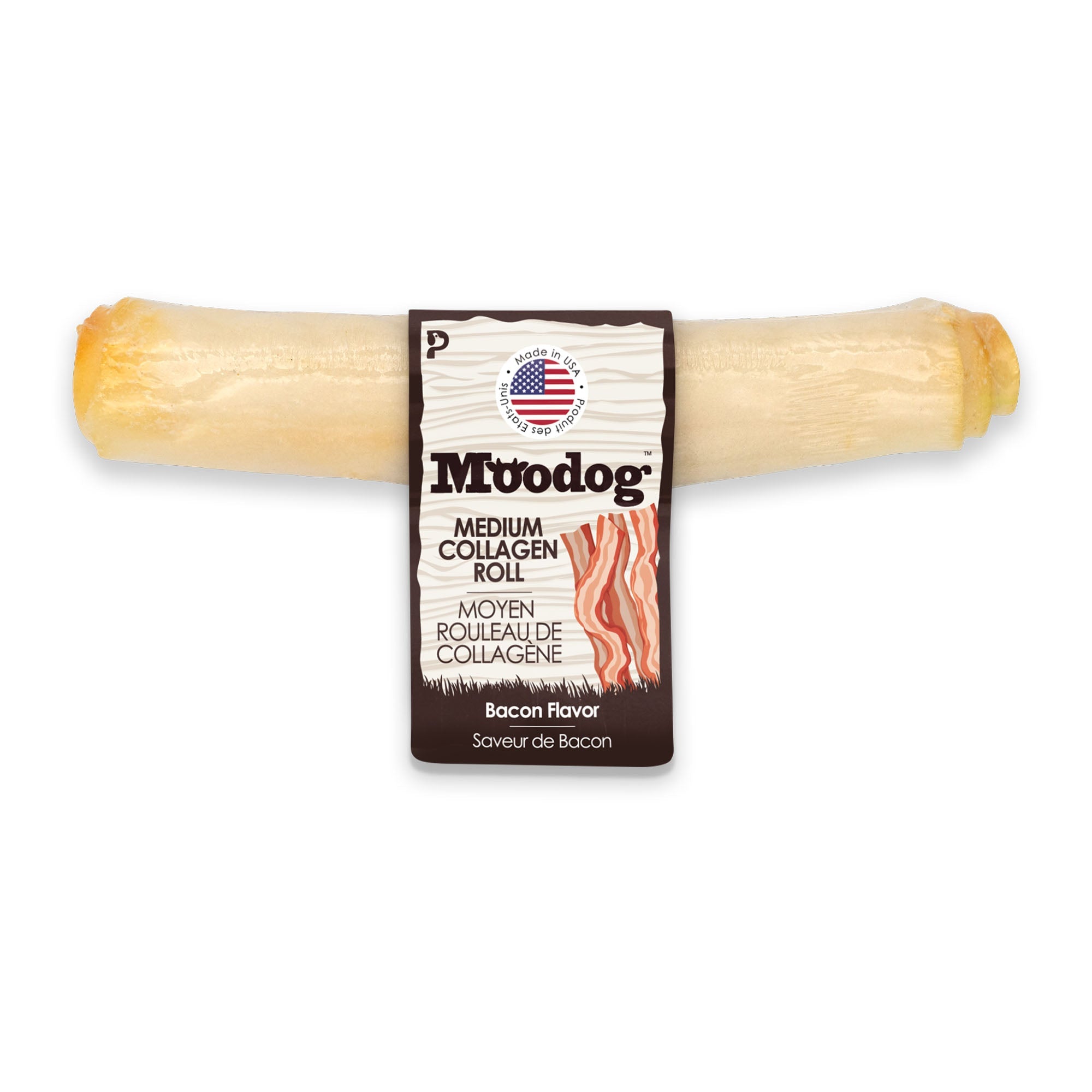Moodog Beef Corium Collagen Roll Dog Treats Secondary image