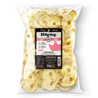 Bag of Hogdog pork snacks with a clear front for visibility on a white background