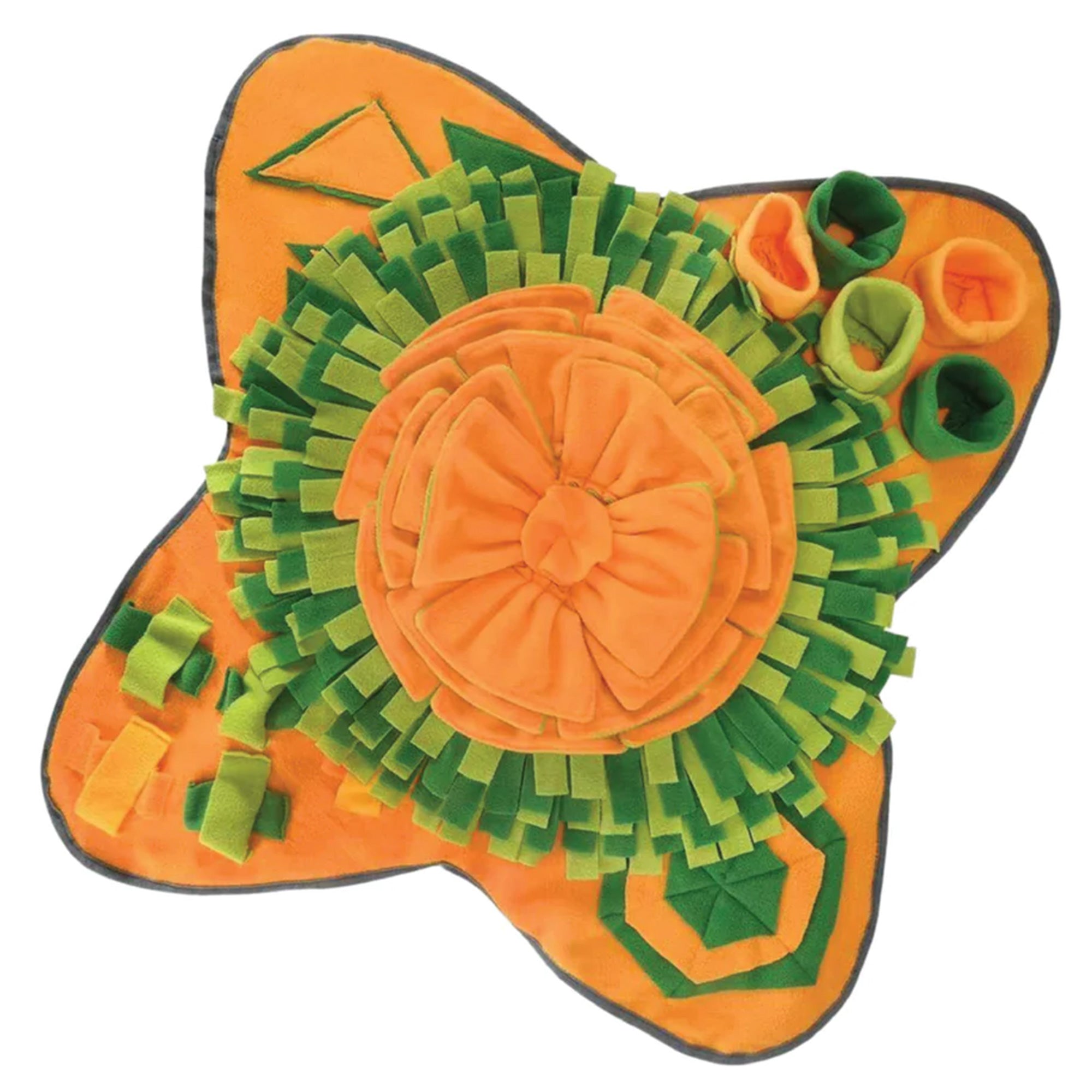 Snuffle Interactive Dog & Cat Feeding Mat - Forest Green Main image