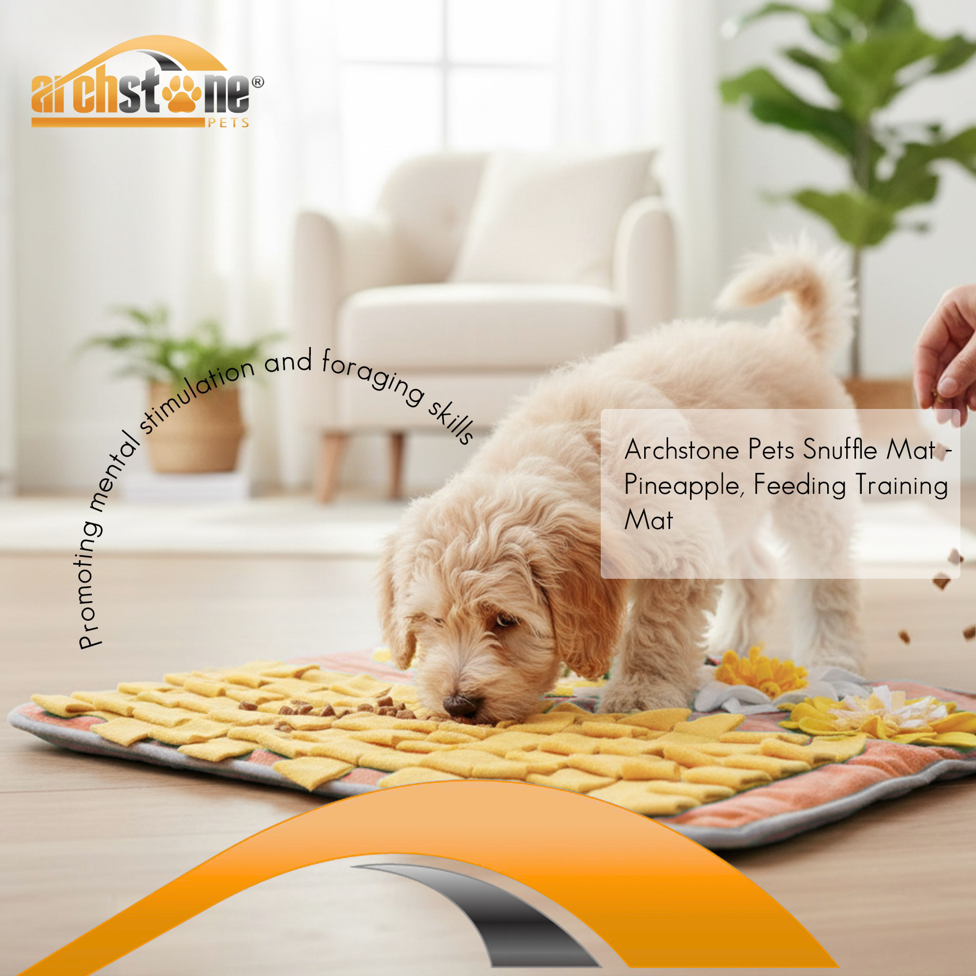 Archstone Pets - Pineapple Snuffle Mat Secondary image
