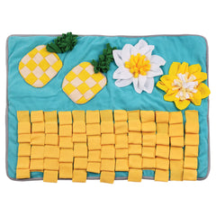 Snuffle Interactive Dog & Cat Feeding Mat, Pineapple