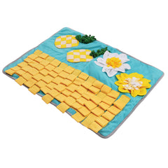 Snuffle Interactive Dog & Cat Feeding Mat, Pineapple