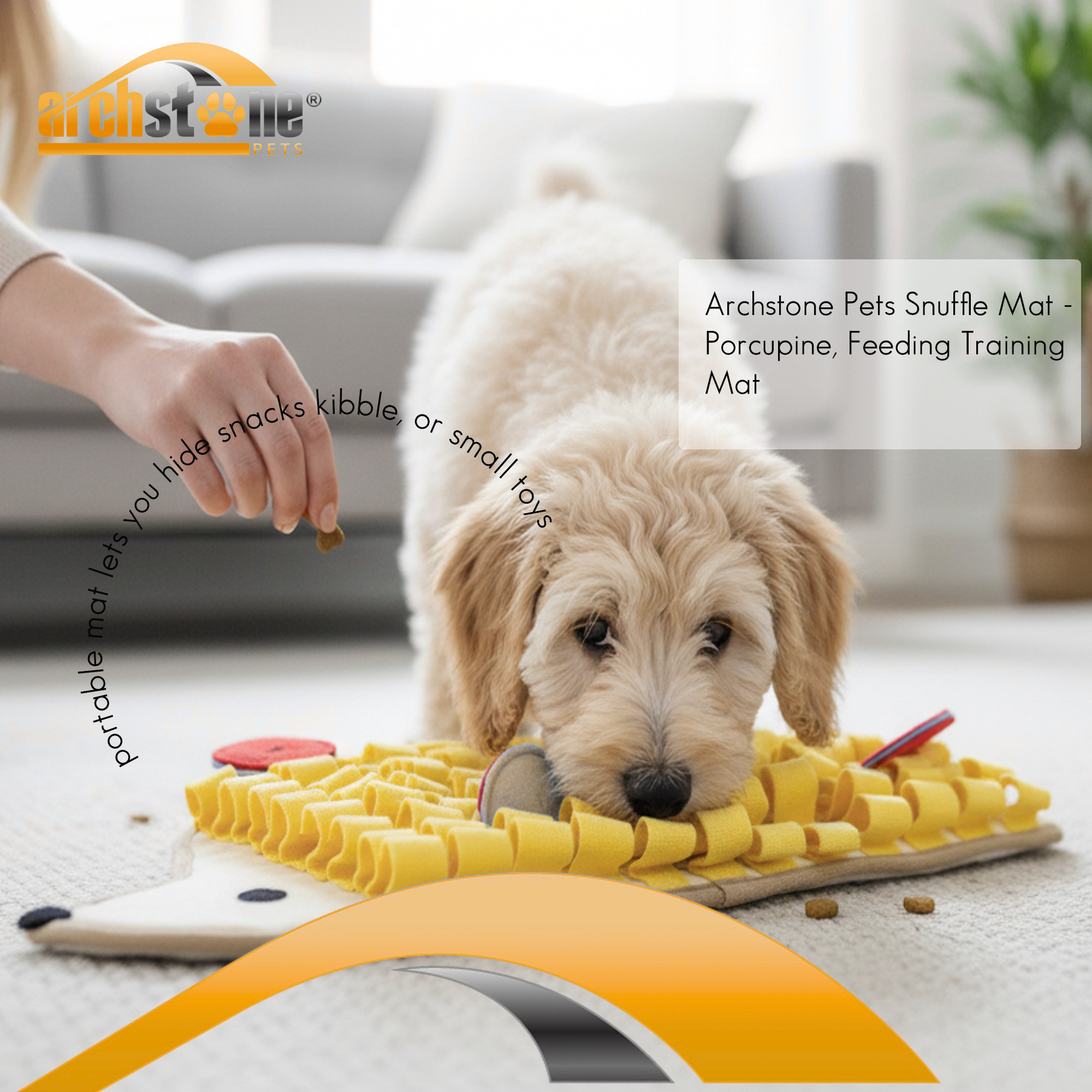Archstone Pets - Porcupine Snuffle Mat Secondary image