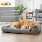 Archstone Pets - Flat Comfort Pet Beds, Gray
