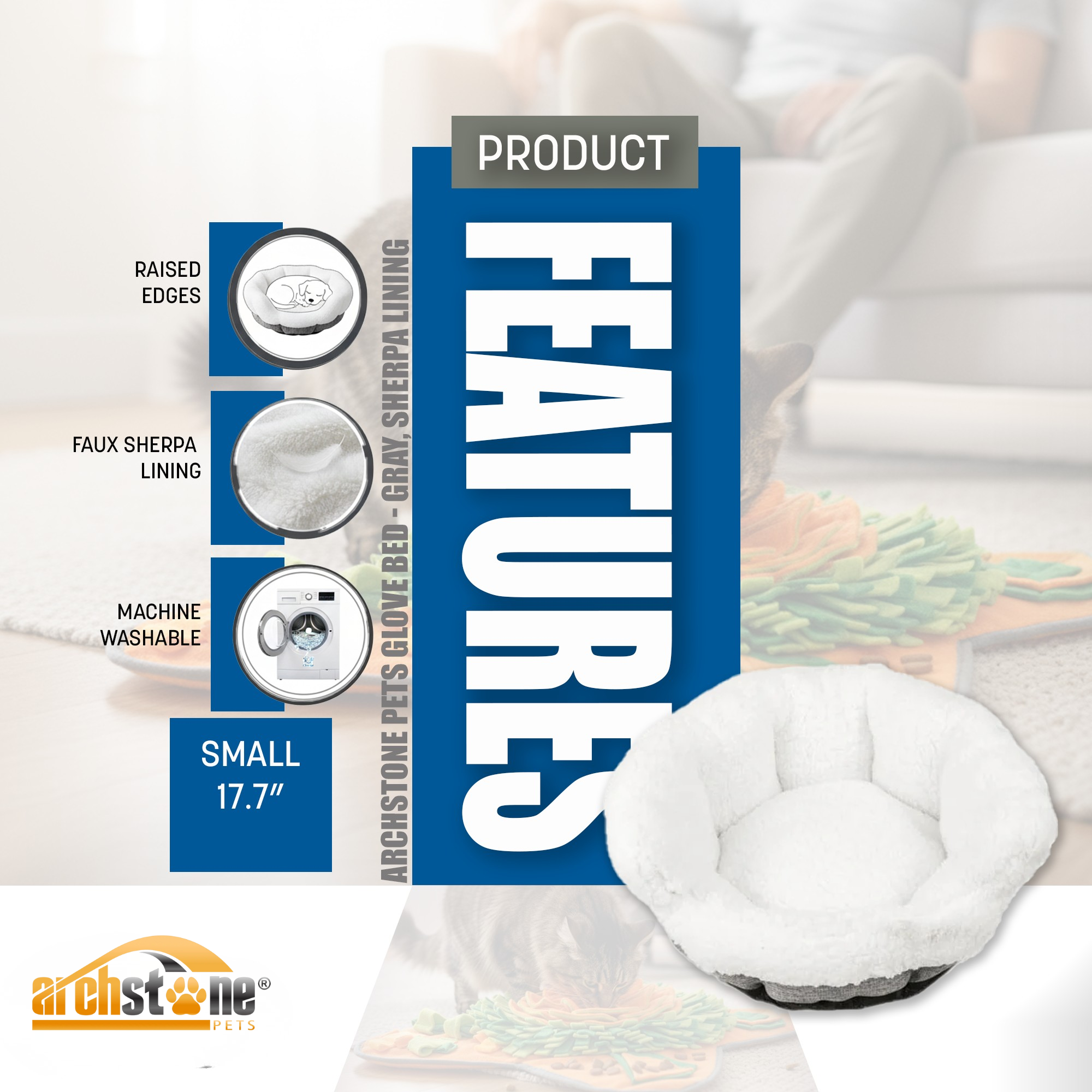 Archstone Pets - Glove Comfort Pet Beds