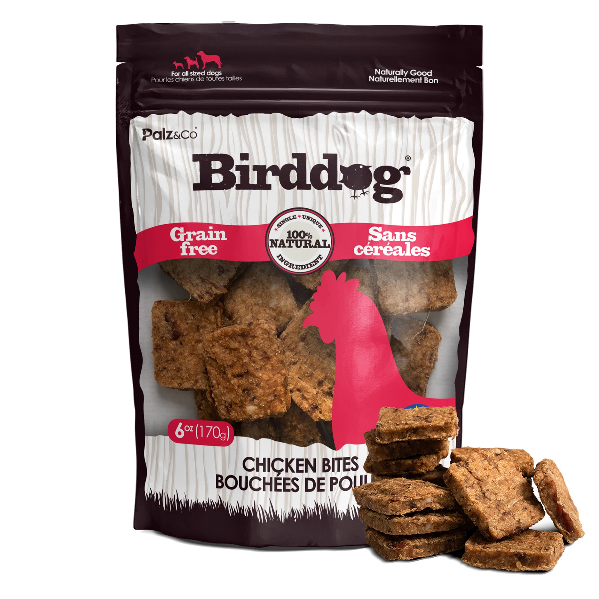 Birddog Chicken Bites Dog Treats, Grain-Free - 6 oz Main image