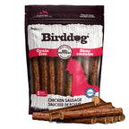 Birddog Chicken Sausage Dog Treats - Pack of 8 & 20