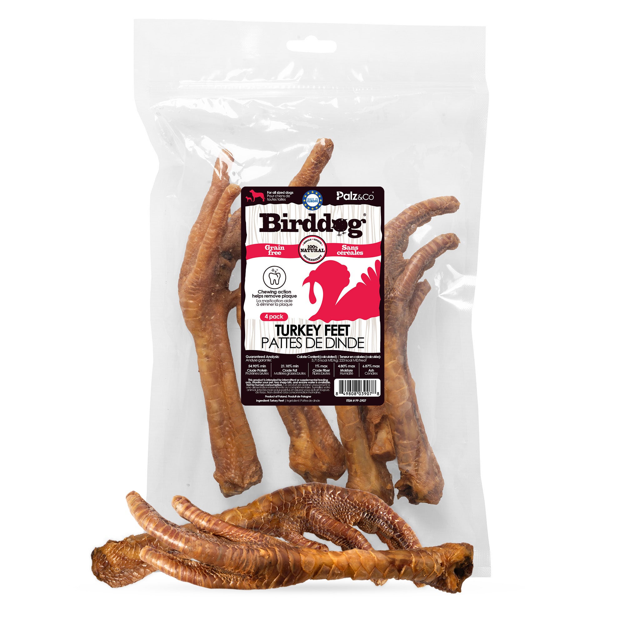 Birddog Turkey Feet - Pack of 4 Main image