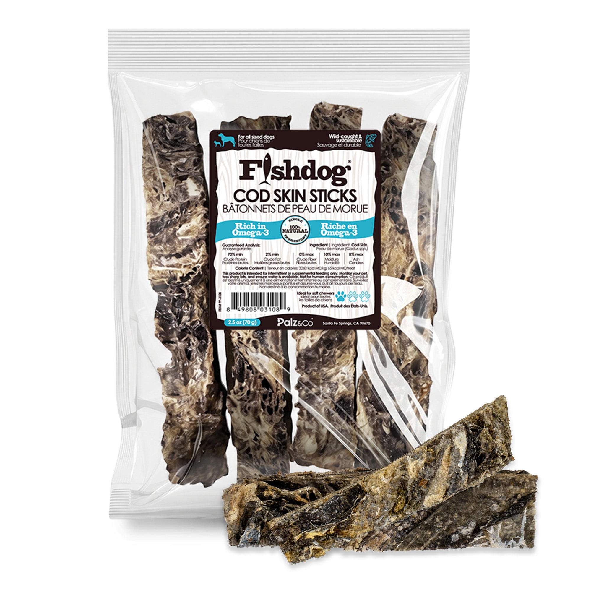 Fishdog Cod Sticks - 2.5 oz Main image