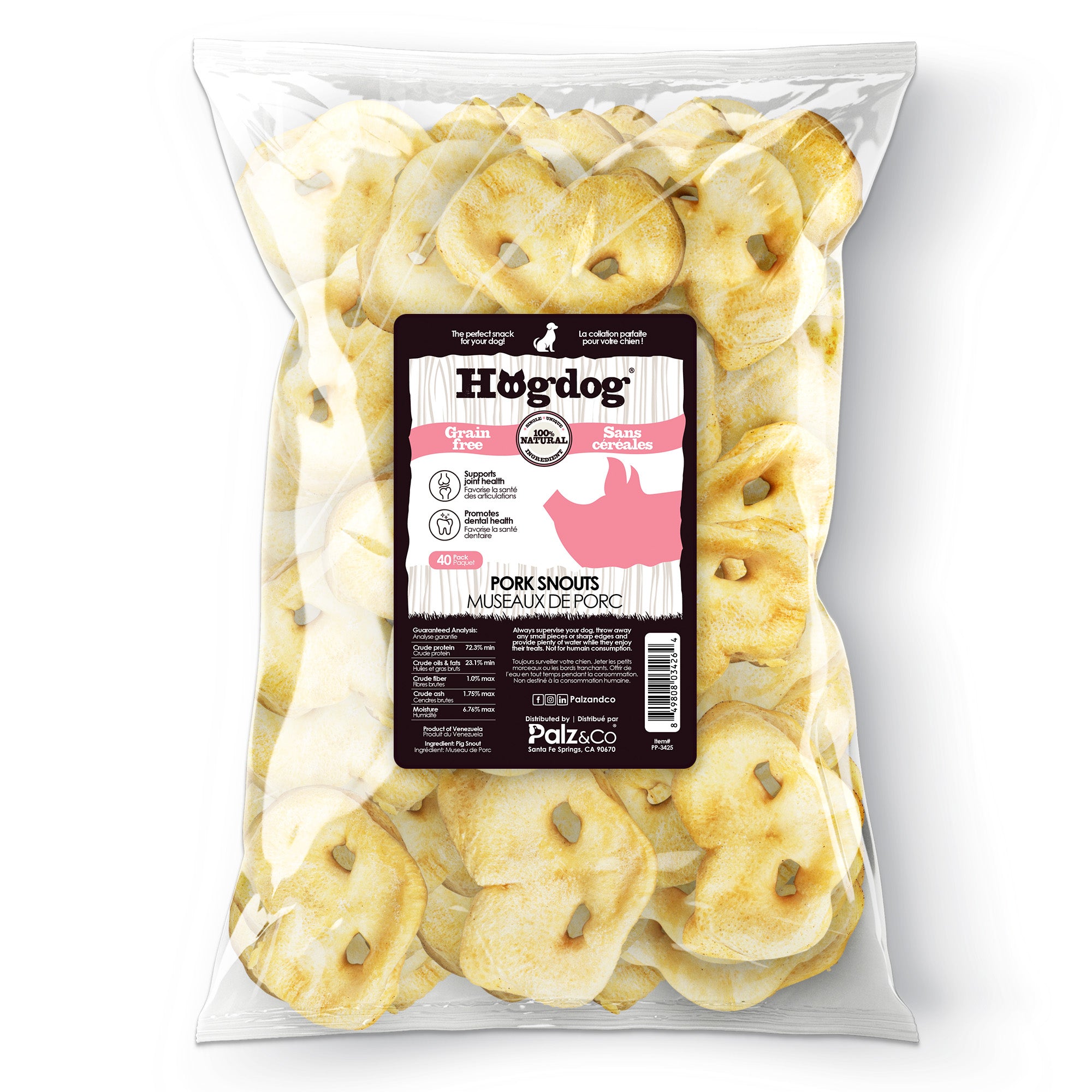 Hogdog Pig Nose Snouts - Pack of 40 Main image