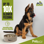 EcoBowl Slow Feeder Dog Bowls - 28oz & 48oz