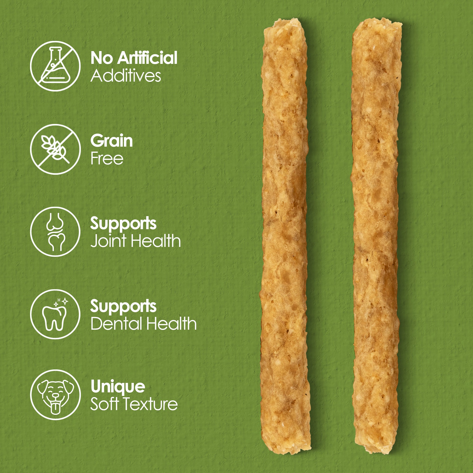 Moodog Easy-Chew Corium Collagen Dog Treat 7" & 10" (Beef Flavor Roll)