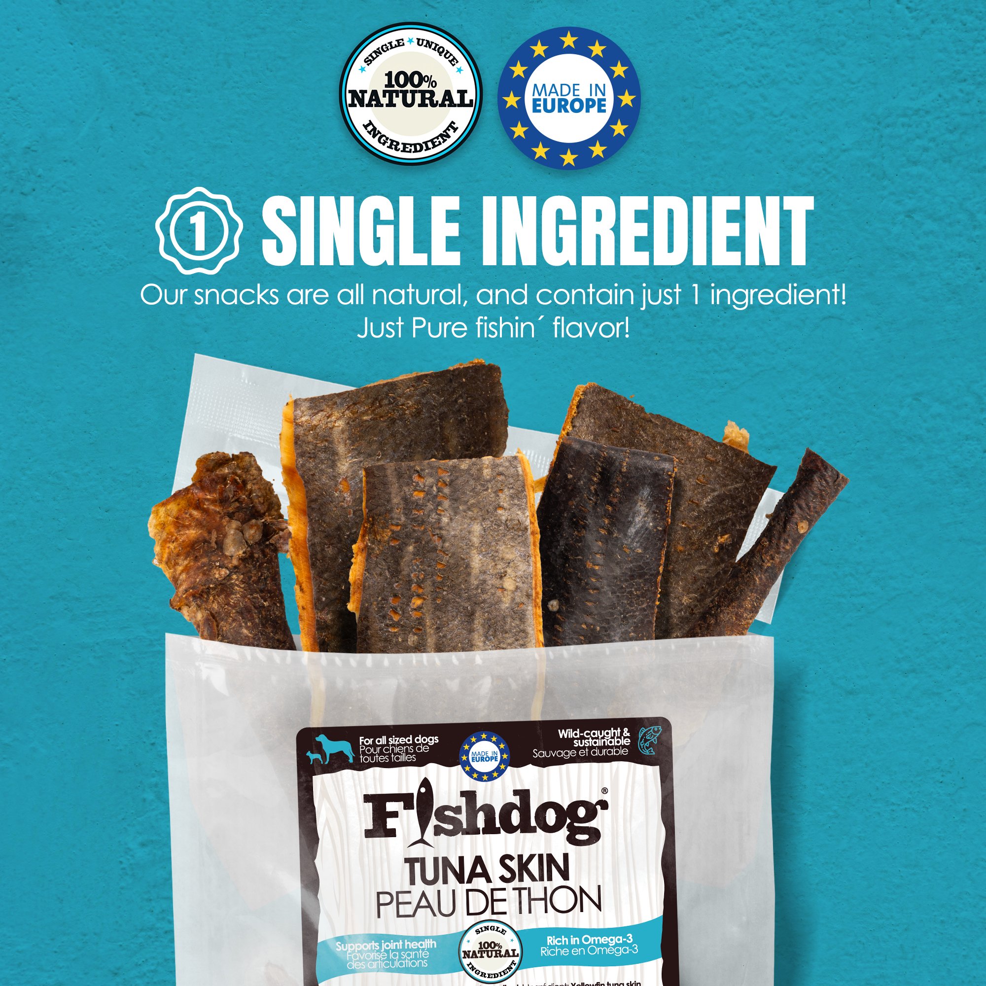 Fishdog Tuna Skin - 2.5 oz (70g) Secondary image