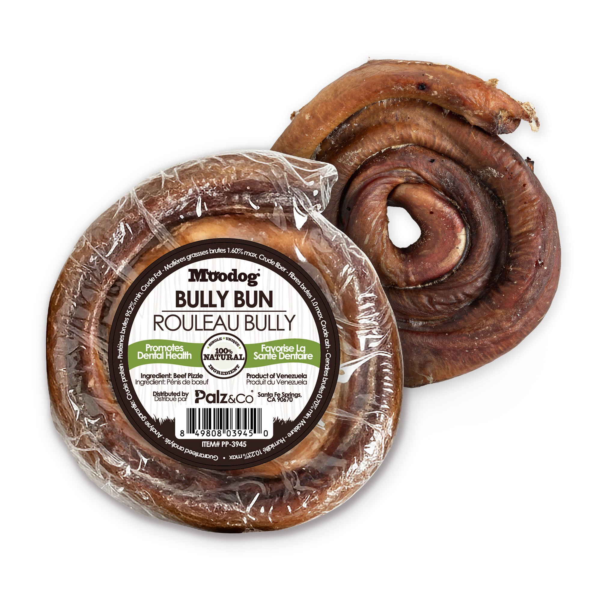 Moodog Beef Bully Bun/Cap - Pack of 1