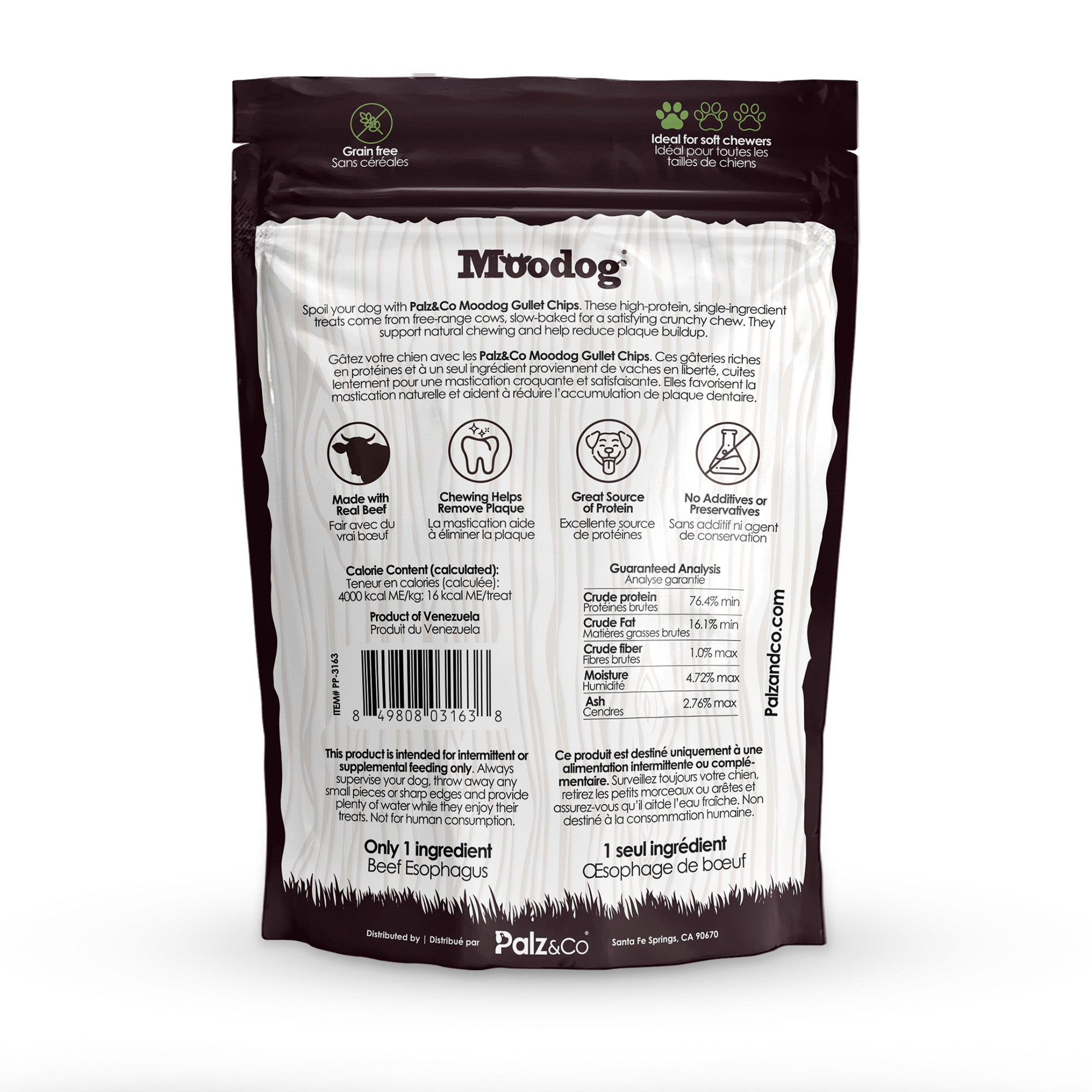 Moodog Beef Gullet Chips - 5 oz Secondary image