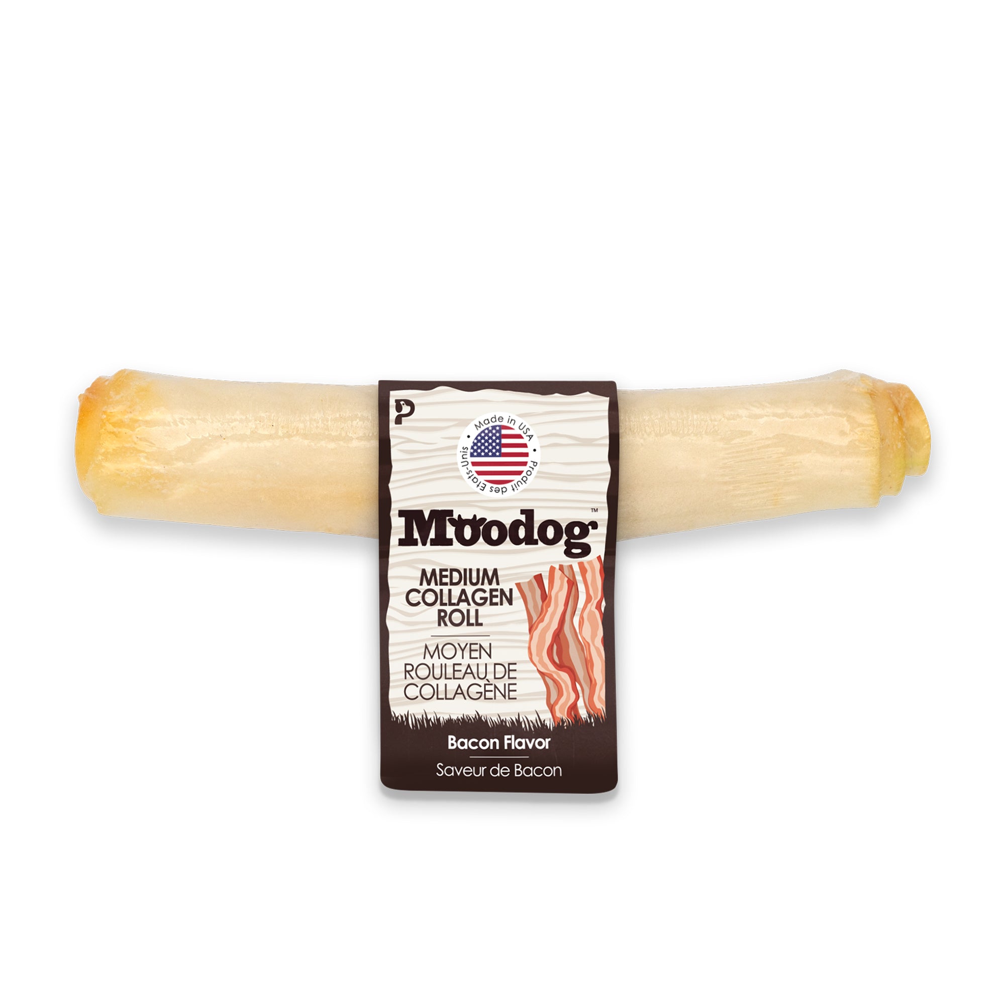 Moodog Beef Corium Collagen Roll Dog Treats