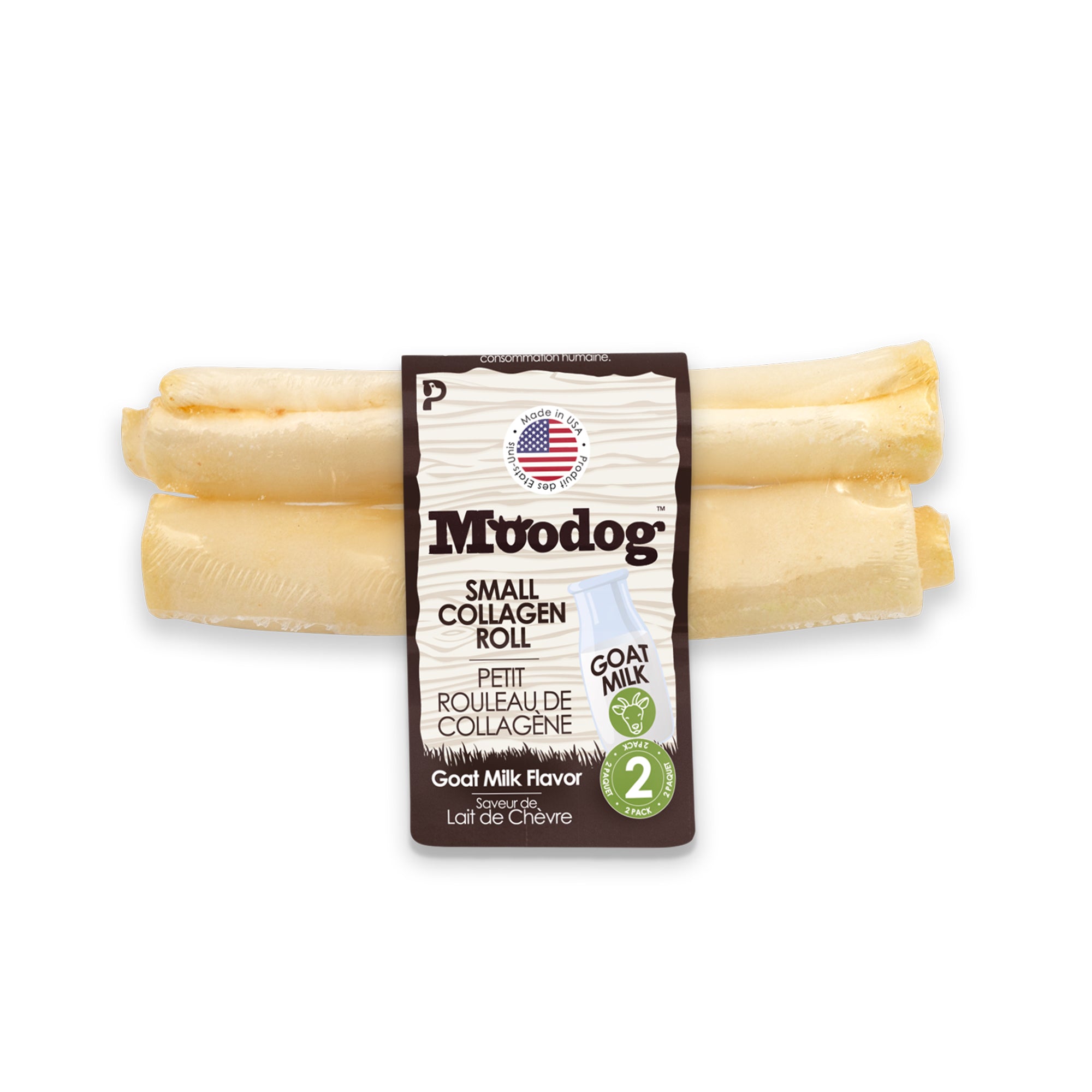 Moodog Beef Corium Collagen Roll Dog Treats