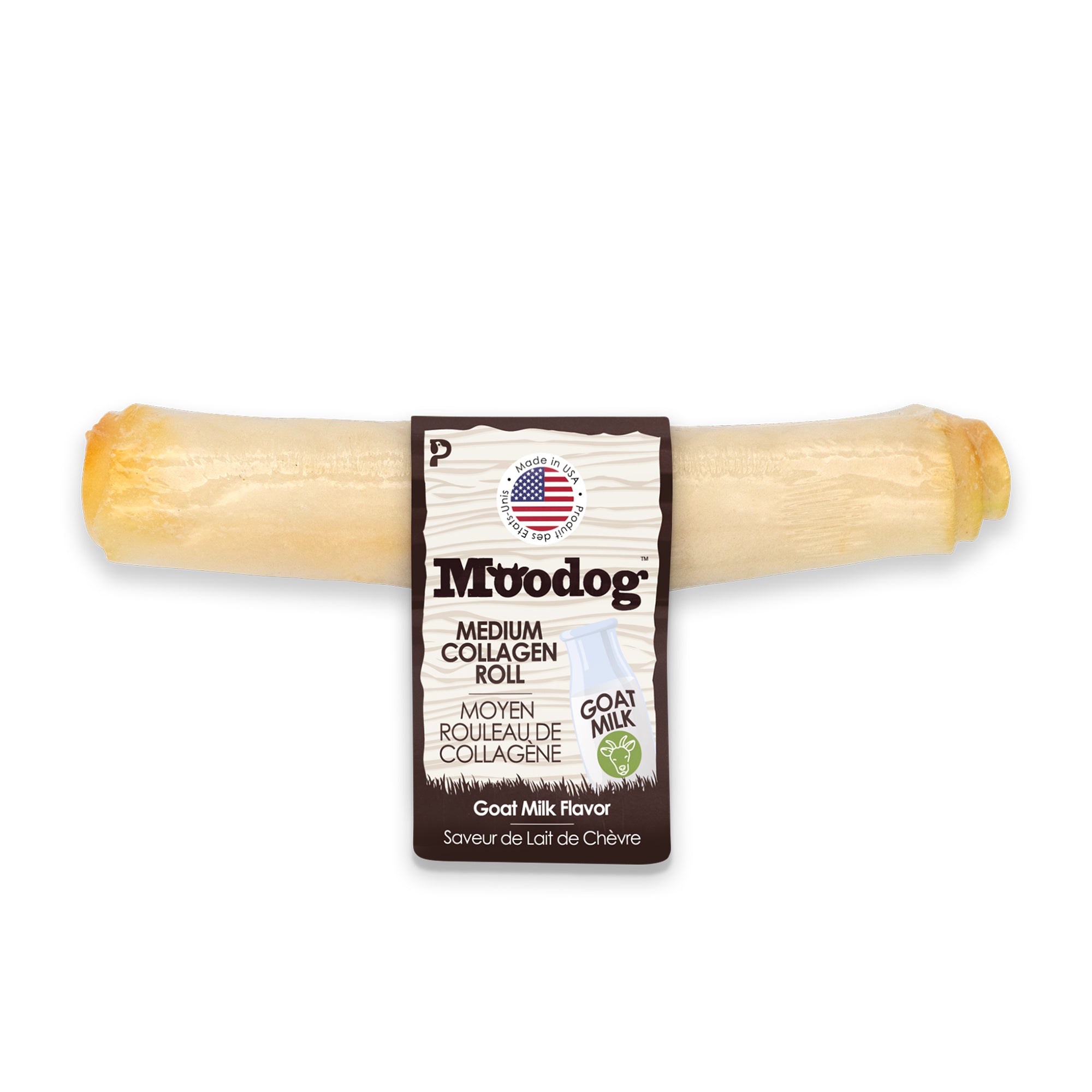 Moodog Beef Corium Collagen Roll Dog Treats