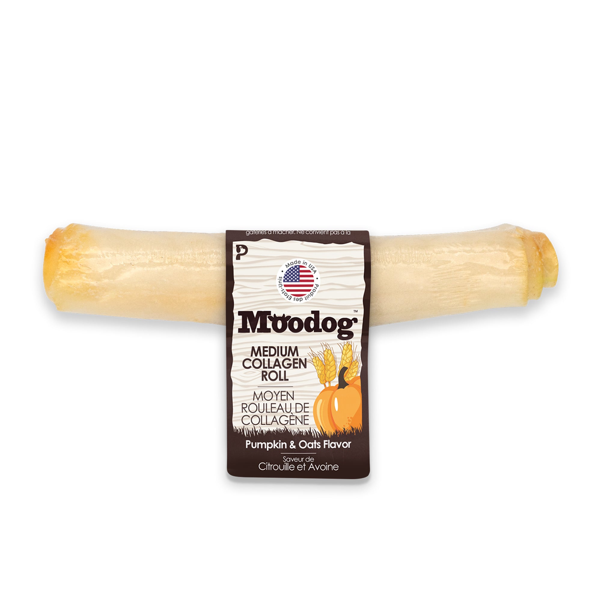Moodog Beef Corium Collagen Roll Dog Treats
