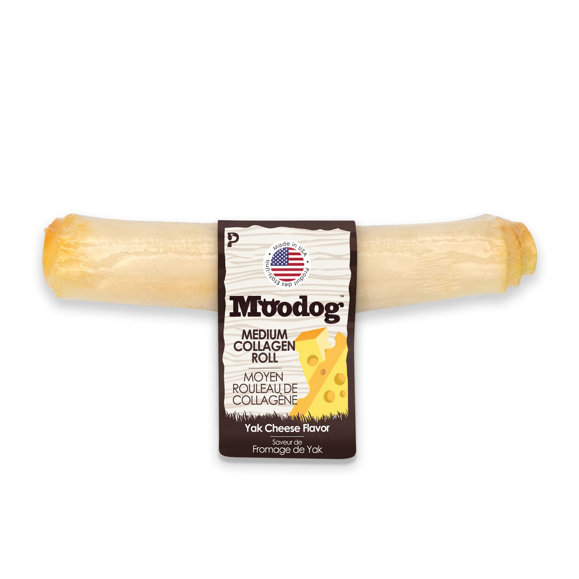 Moodog Beef Corium Collagen Roll Dog Treats
