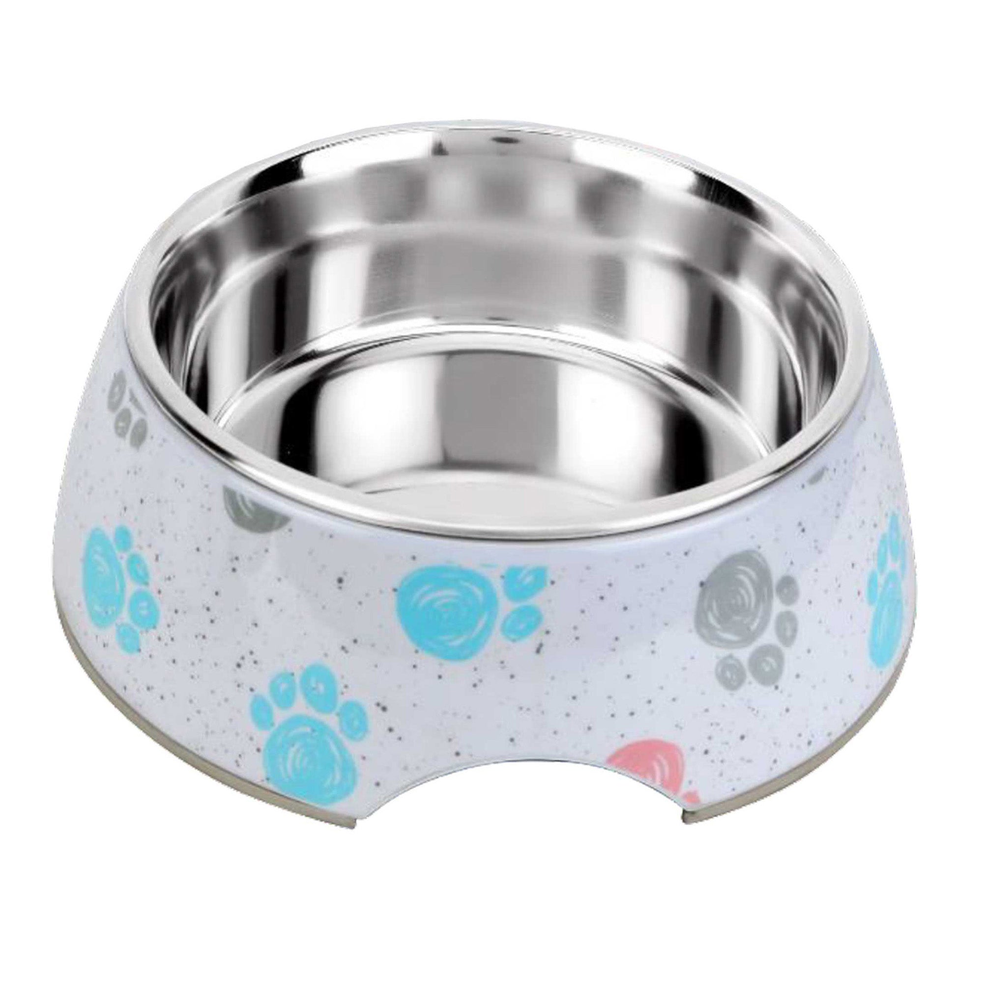 Retro Inspired Food Water Bowls, No-Skid Base - 8oz to 48oz
