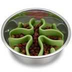 Paw Puzzle Dog Feeders Bowl Insert