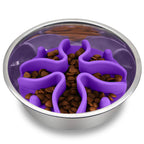 Paw Puzzle Dog Feeders Bowl Insert