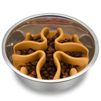 Paw Puzzle Dog Feeders Bowl Insert