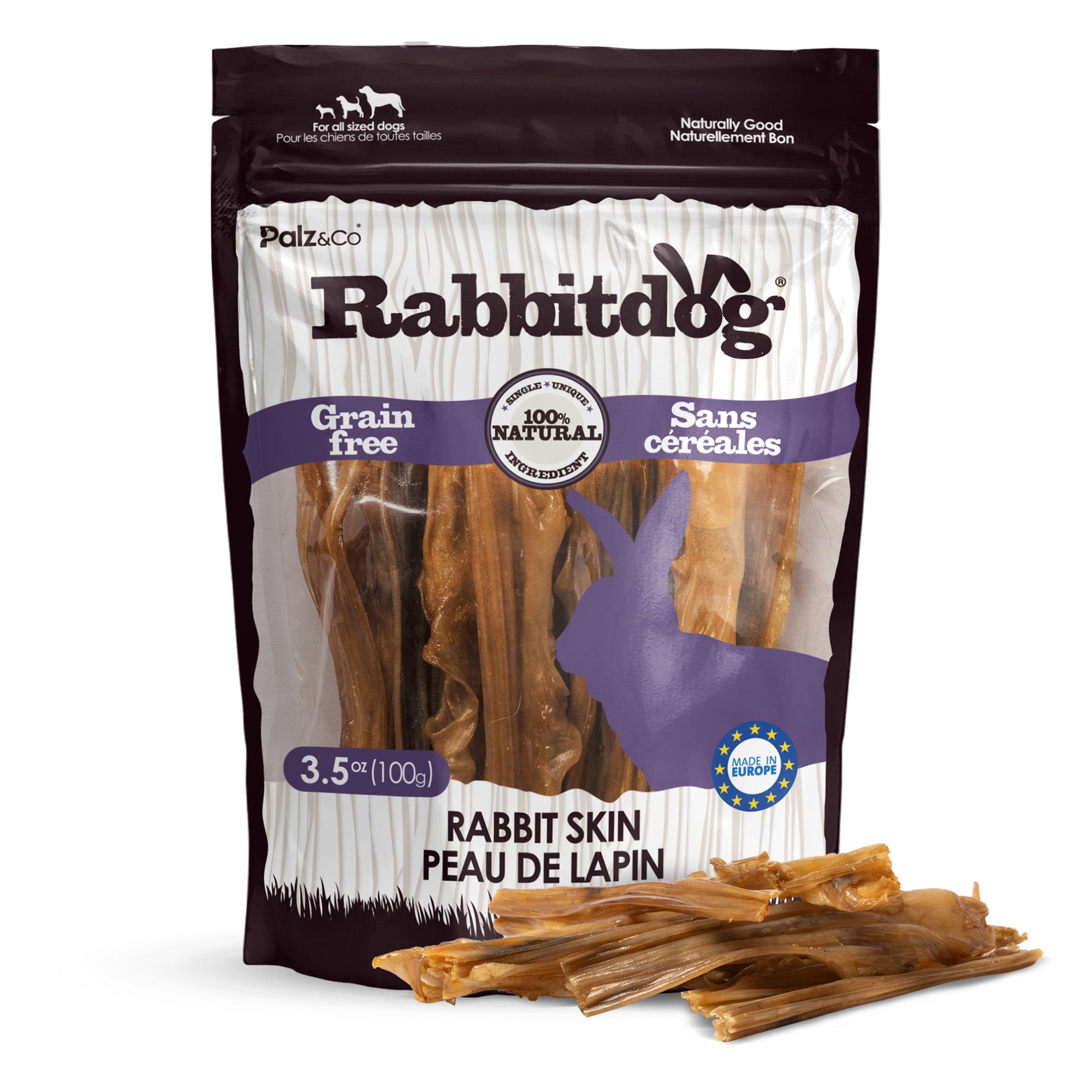 Rabbitdog Rabbit Skins - 3.5 oz (100g)