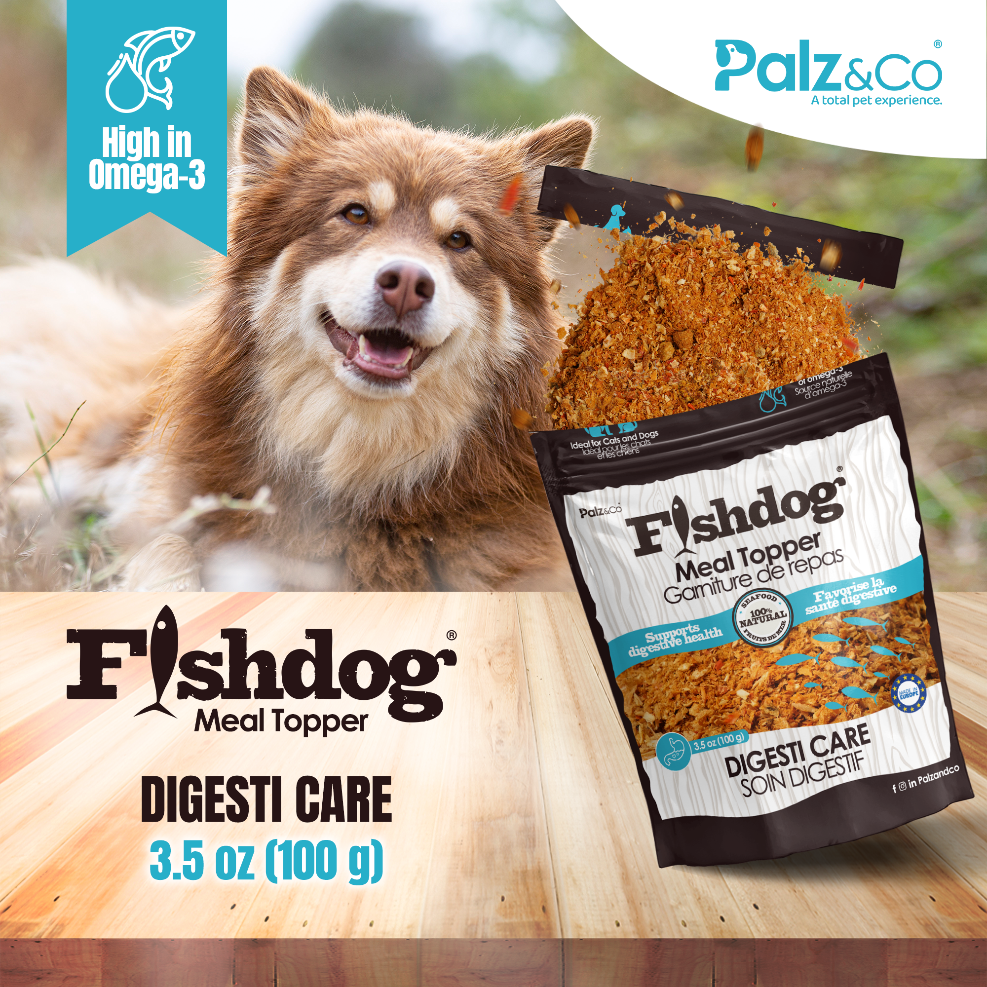 Fishdog Meal Topper - 3.5oz (100g)