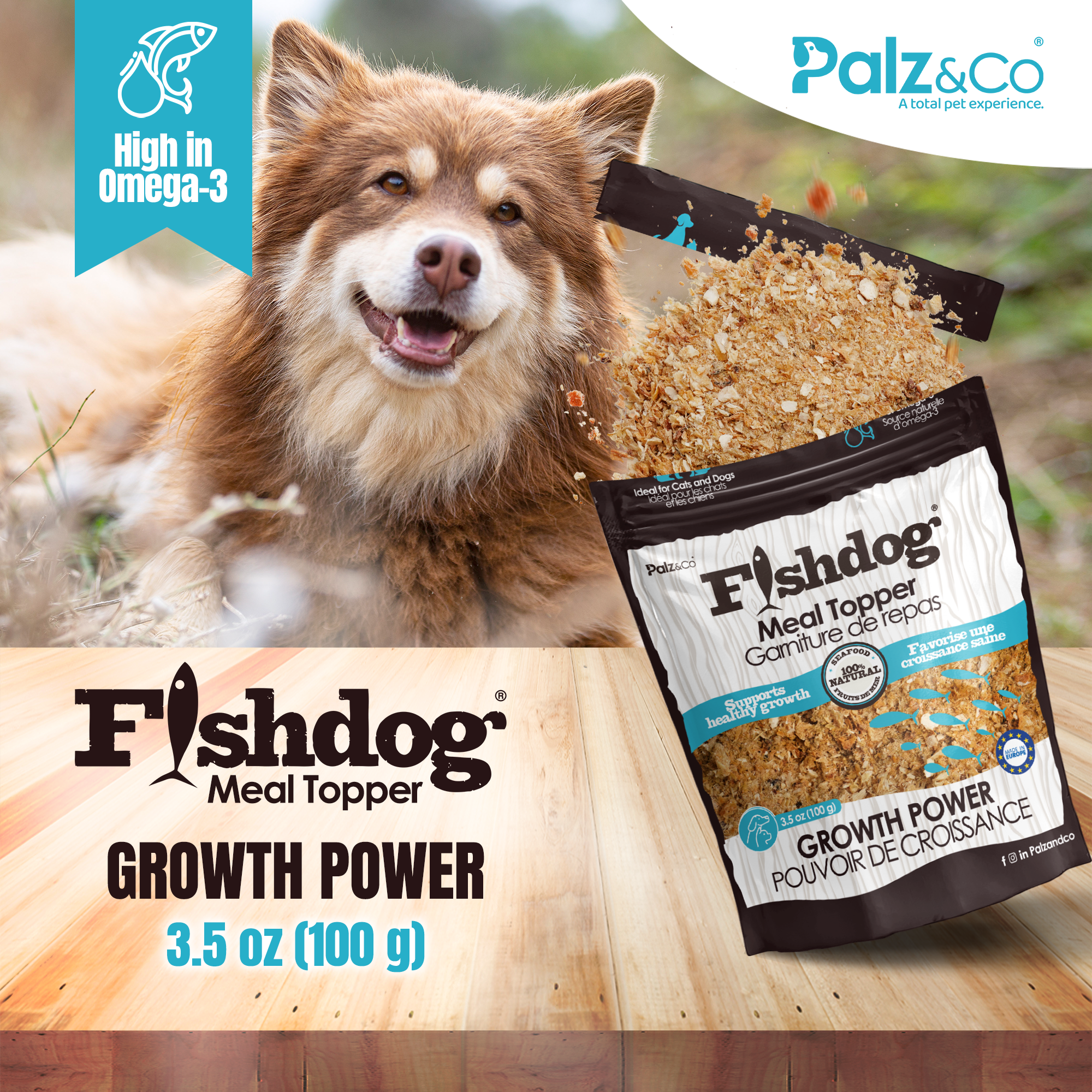 Fishdog Meal Topper - 3.5oz (100g)