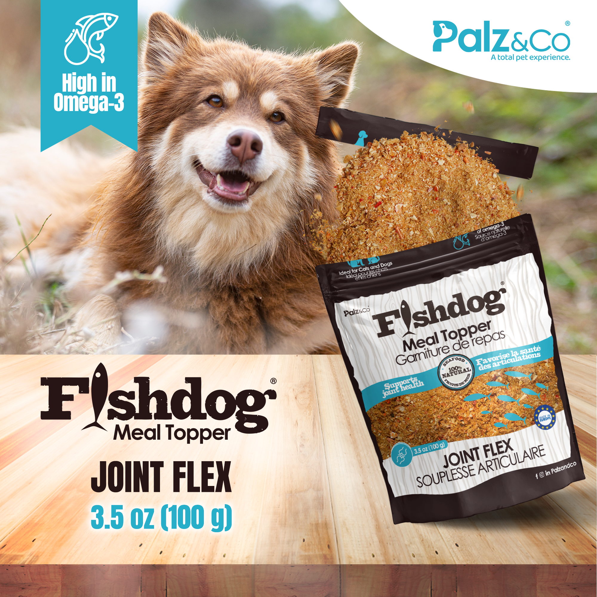 Fishdog Meal Topper - 3.5oz (100g)