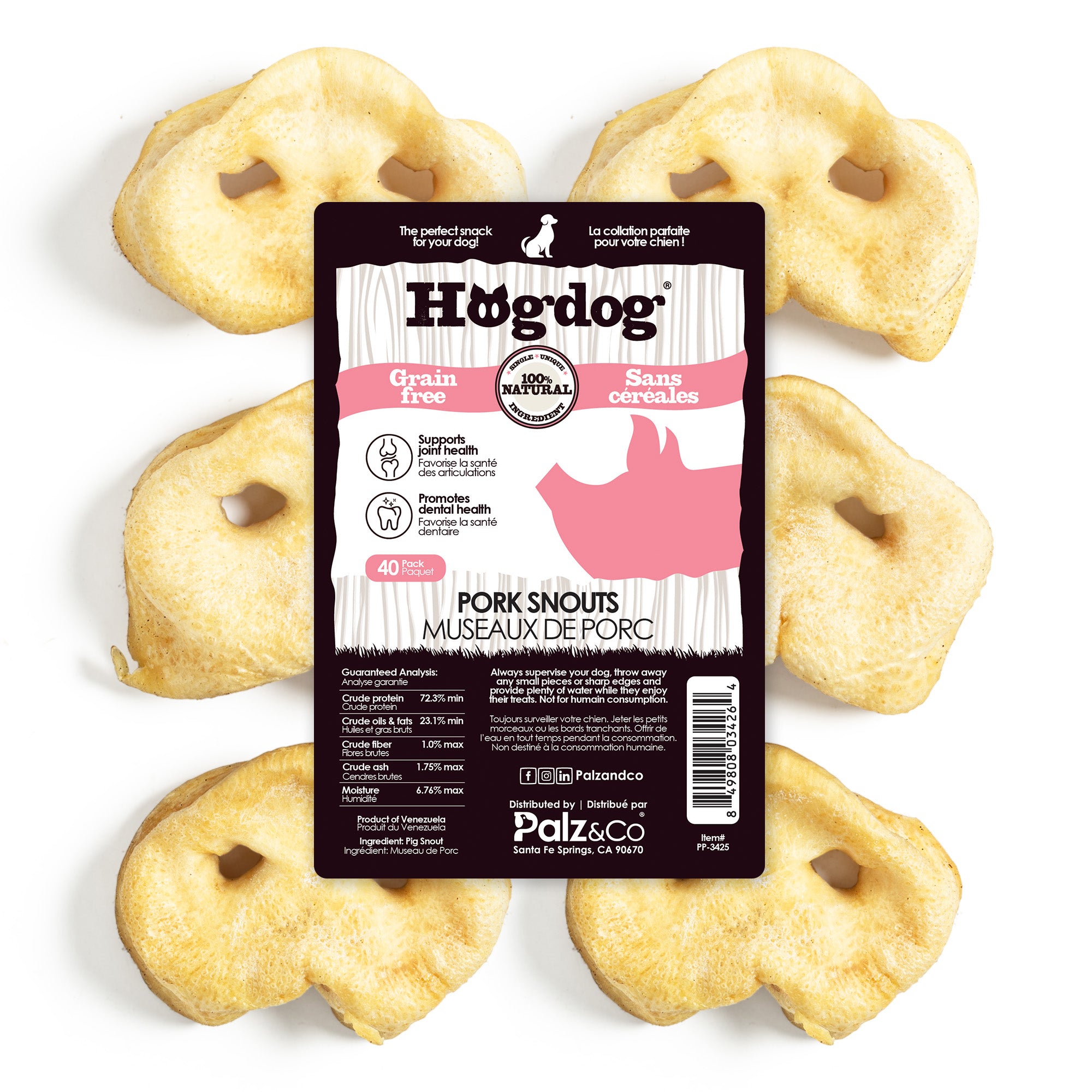 Hogdog Pig Nose Snouts - Pack of 40