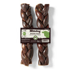 MooDog Beef Braided Gullet 8" - Pack of 2