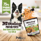 Moodog Beef Protein Puffs