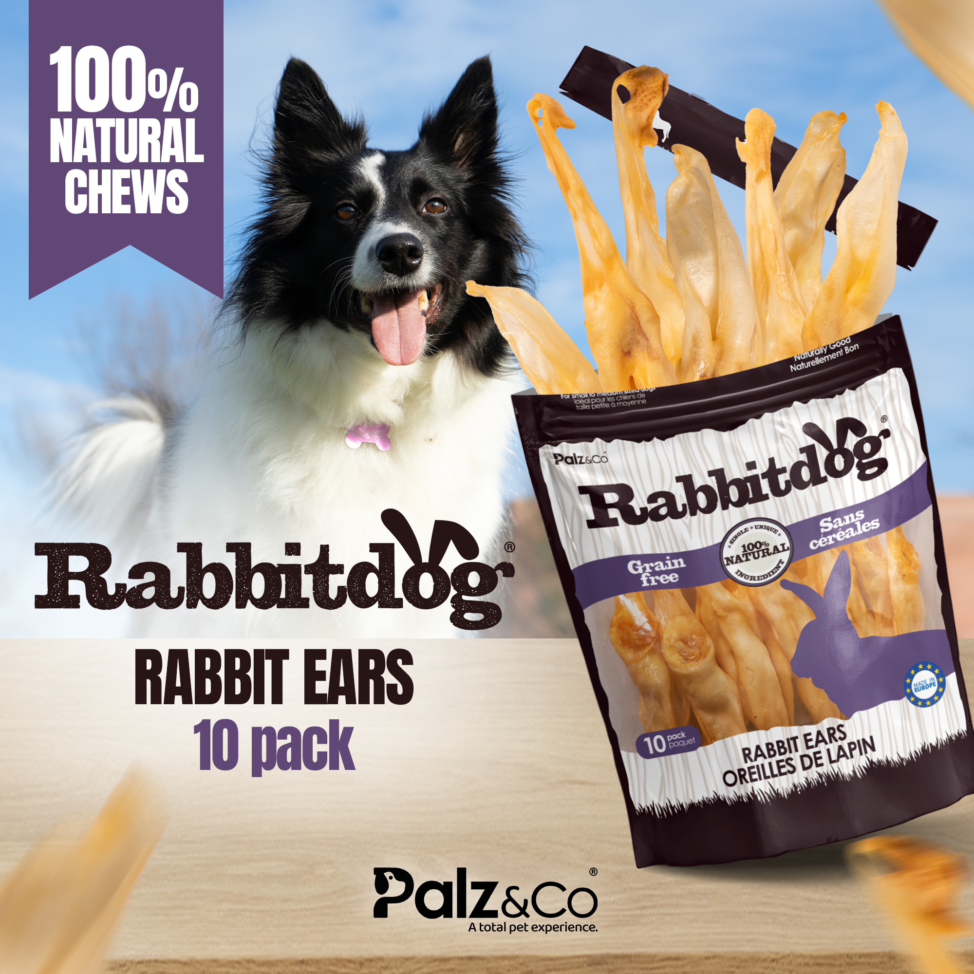 Rabbitdog Rabbit Ears (Without Fur) - Pack of 10, 15, & 25 Secondary image