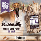Rabbitdog Rabbit Ears (With Fur) - Pack of 10, 15, & 25