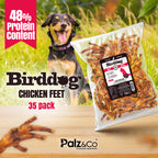 Birddog Chicken Feet Dog Treats - Pack of 10 & 35