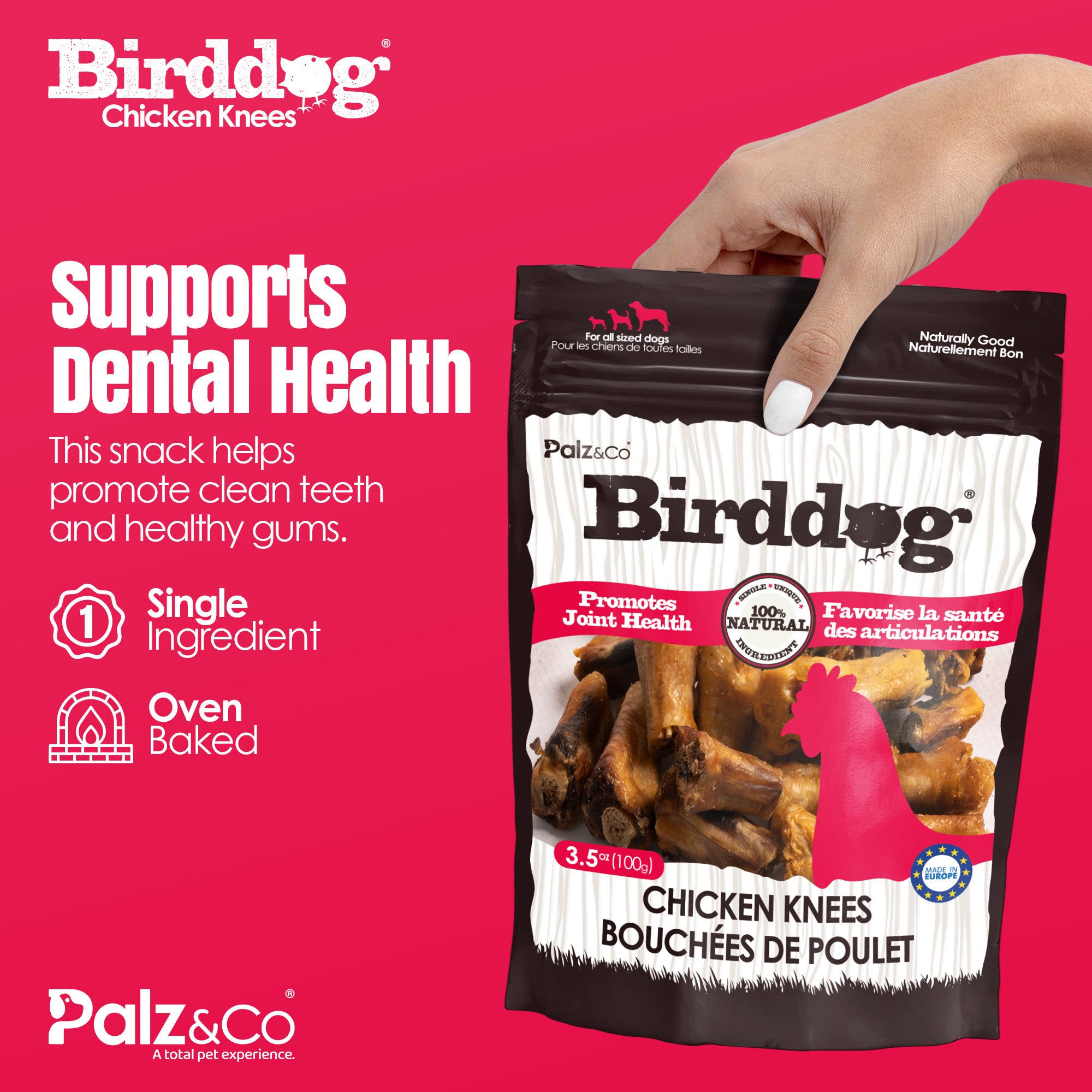 Birddog Chicken Knees - 3.5 oz (100g)