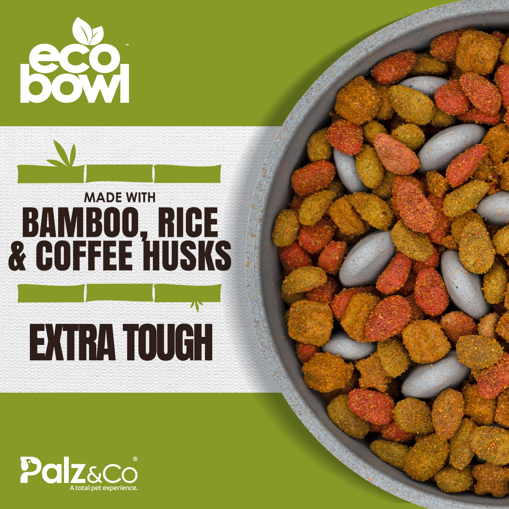 EcoBowl Slow Feeder Dog Bowls - 28oz & 48oz
