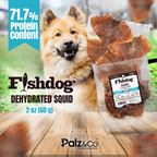 Fishdog Dehydrated Squid - 2 oz (60g)
