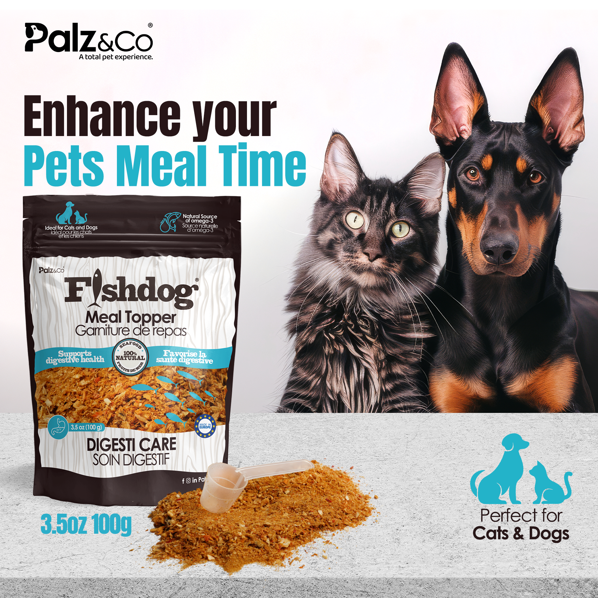 Fishdog Meal Topper - 3.5oz (100g)