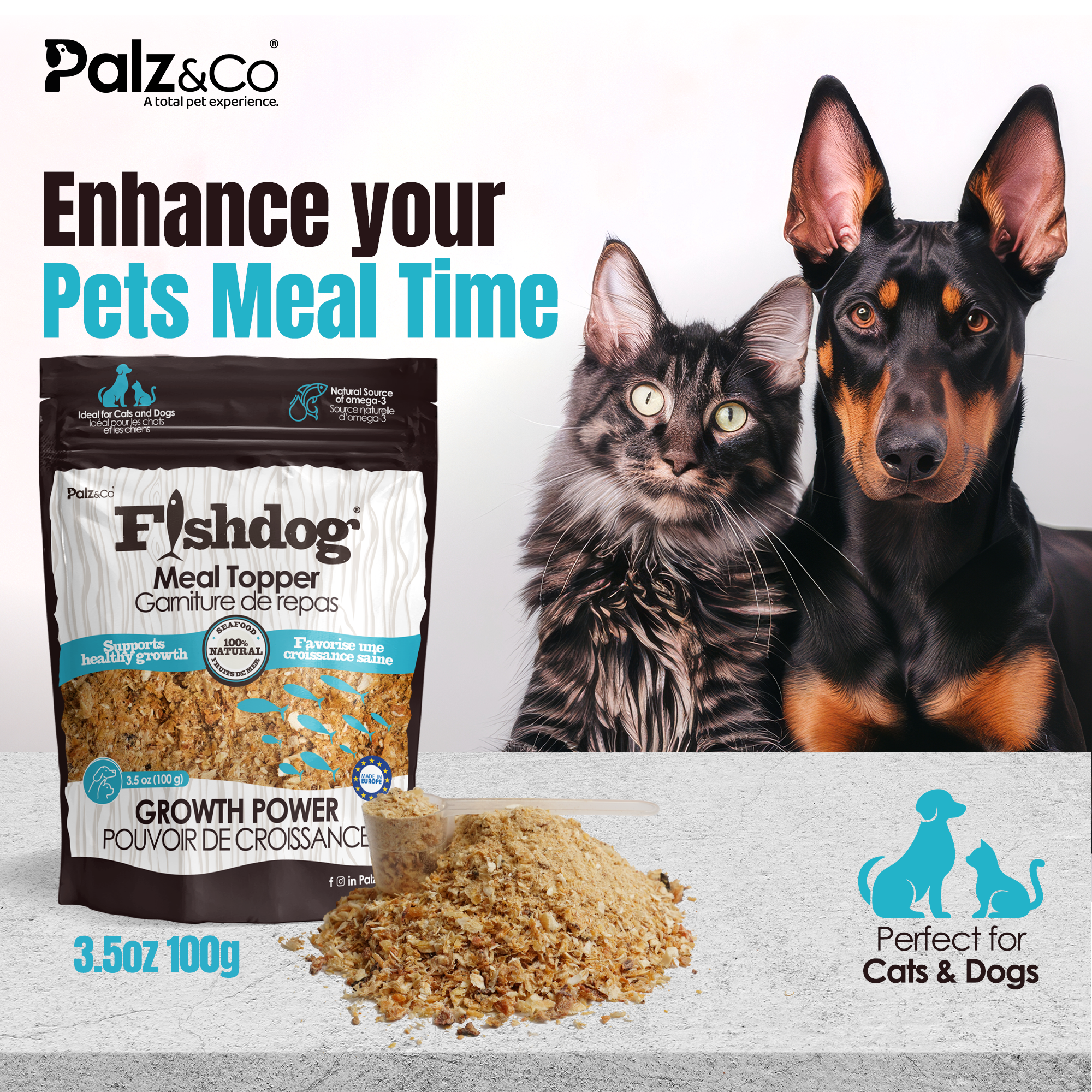 Fishdog Meal Topper - 3.5oz (100g)