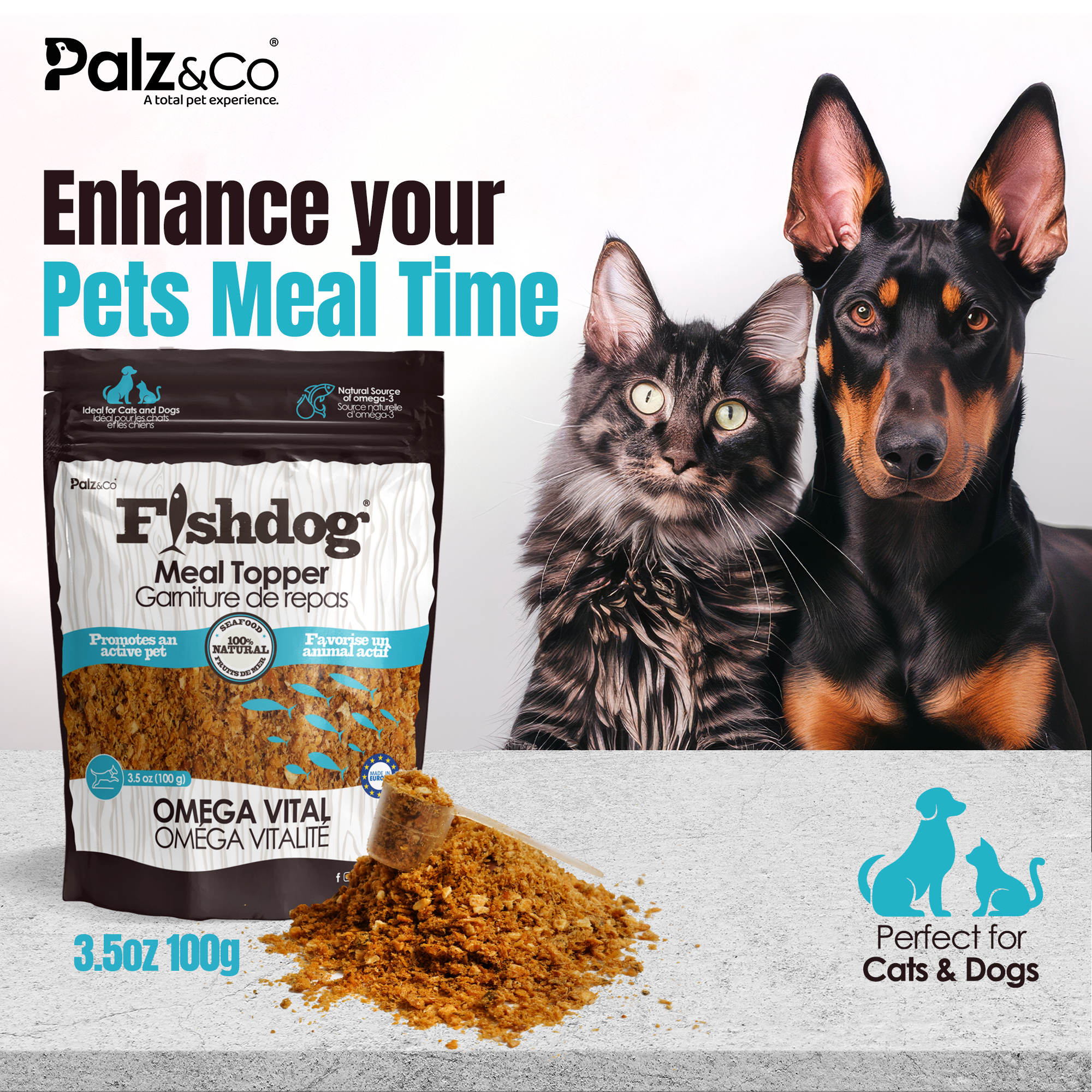 Fishdog Meal Topper - 3.5oz (100g)