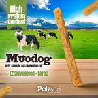 Moodog Easy-Chew Corium Collagen Dog Treat 7" & 10" (Beef Flavor Roll)