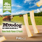 Moodog Beef Corium Collagen Roll Dog Treats