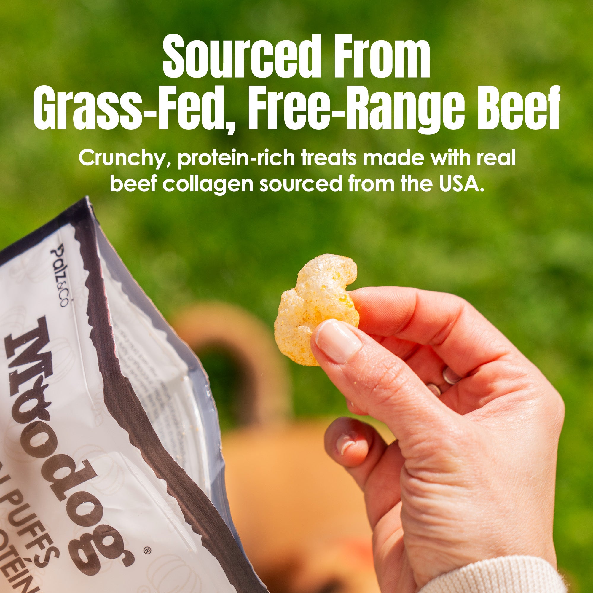 Moodog Beef Protein Puffs