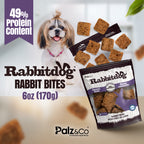 Rabbitdog Rabbit Bites Dog Treats, Grain-Free - 6 oz